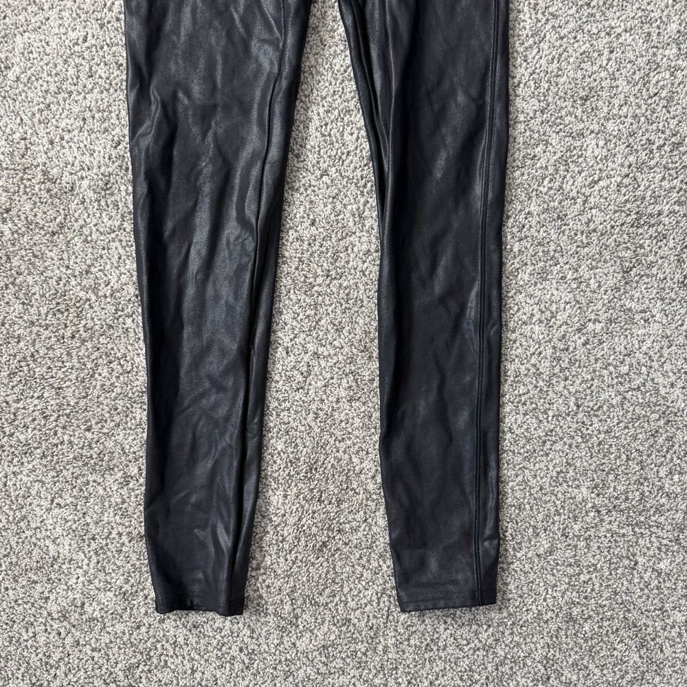 Spanx Faux Leather Leggings for Women, Size M - Black - Picture 4 of 12
